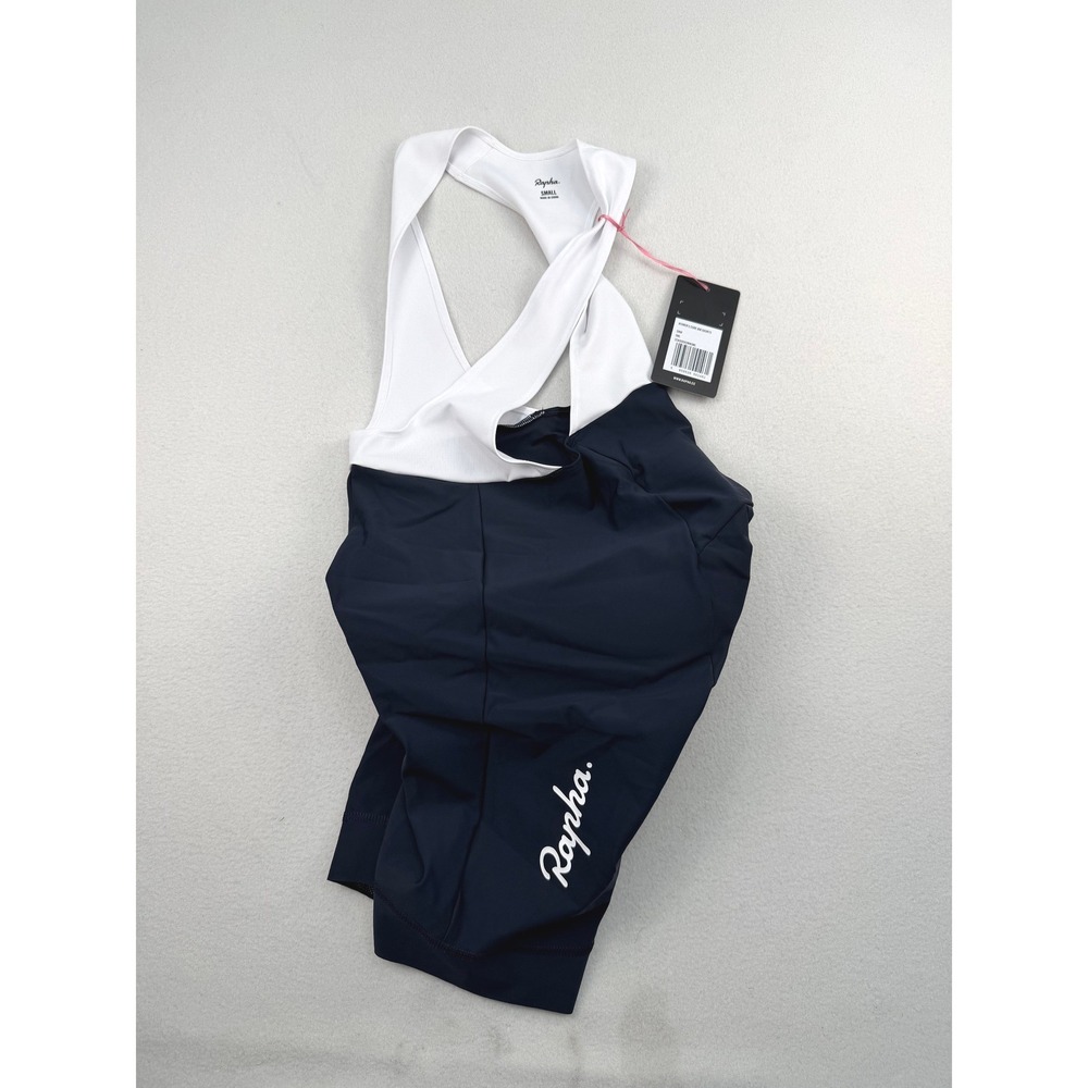 Rapha Womens Core Bib Shorts Dark Navy White Cycling Biking CCK02XXDNWSML Small